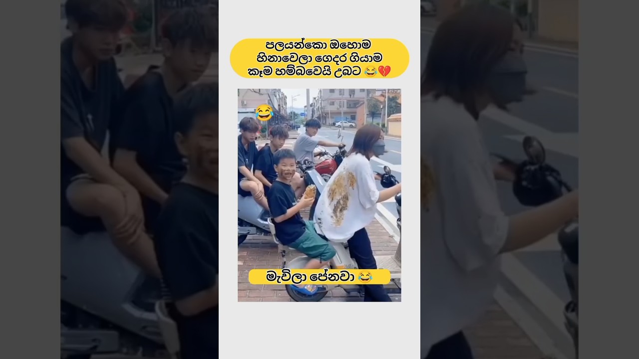 ගෙදර ගියාම හම්බවෙයි කෑම 😂 Sinhala funny meme 😂 