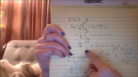 Finding a Fourier Series: Step-By-Step Example!