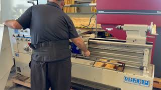 SHARP 1660LV 16”/24” x 60”cc Variable Speed Precision Gap Lathe 2004’ 8170