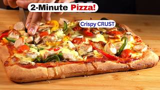 2-Minute Instant Liquid Pizza! No Kneading, No Rolling, No Long Wait. screenshot 1