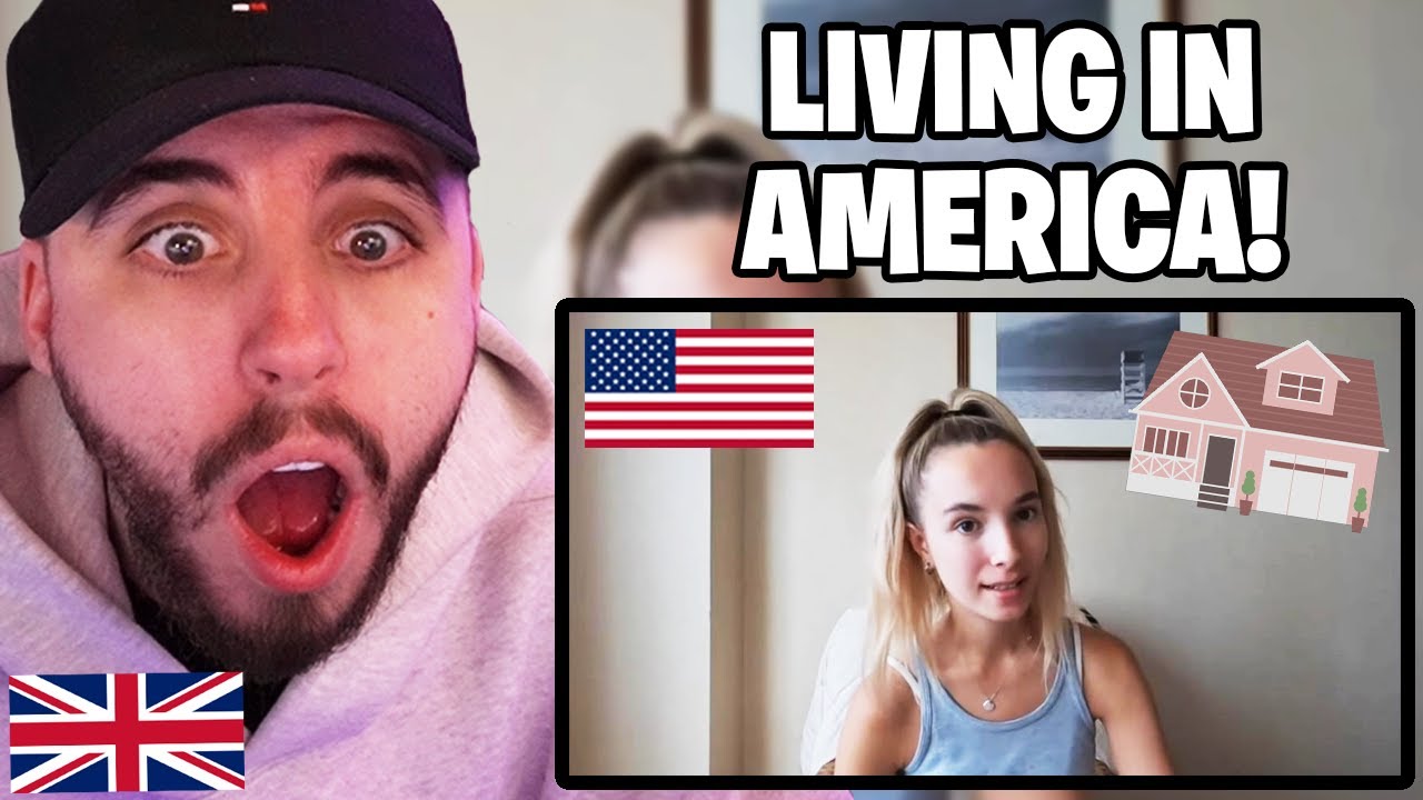 Brit Reacts to Living in America as a British Girl (First Impressions ...