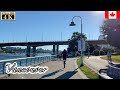 🇨🇦【4K】Vancouver Summer Walk -  Seaside walk path to Granville Street through Yaletown (August, 2021)