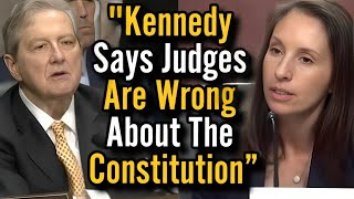 “Senator Kennedy GRILLS Nominee on How Judges Twist the Constitution”