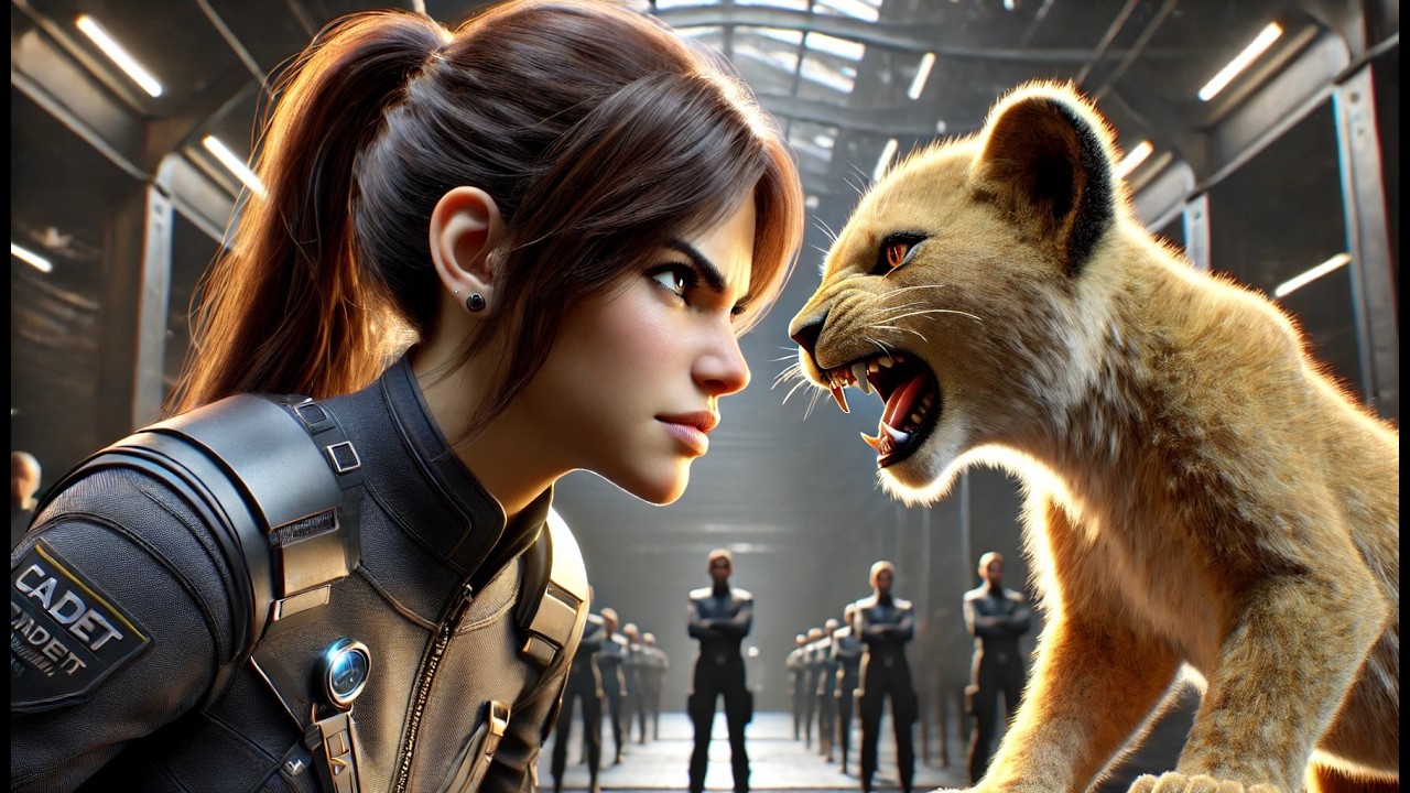 Human vs Predator Cub: A Growl That Stopped the Cadets in Their Tracks!"