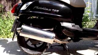 Sym Fiddle exhaust sound chceck