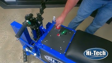 Hi-Tech Systems Ride On Power Shaver In Action!