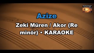 Azize - Zeki Müren (Akor/Dm/Re Minör) Karaoke / Md Altyapı / Cover / 