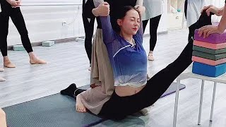 Contortion Timeoversplits Challengepart 1 強制柔軟ストレッチ痛い 泣く