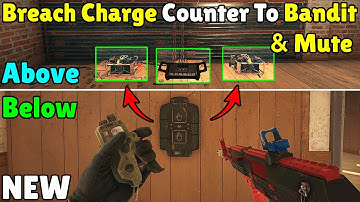 *NEW* Way To Counter Mute & Bandit Using Breach Charges! - Rainbow Six Siege