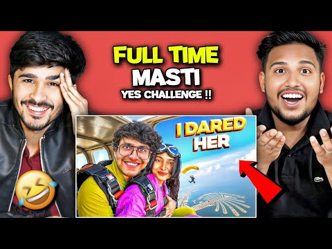 I Dared Ruchika to Jump from a Plane and She Did Vlog Reaction | Garam Samosa