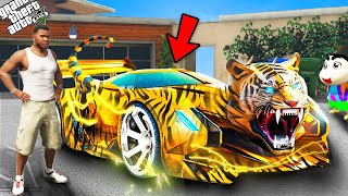 GTA 5 : Franklin Fused Tiger To Make World's First Tiger Car In GTA 5 ! (GTA 5 Mods)