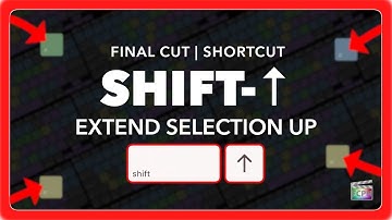 Utilize Shift-Up Arrow in Final Cut Pro: Faster Clip Selection!