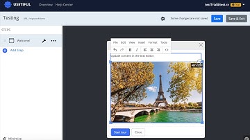 Usetiful - Visual Editor Demo