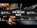 New Orleans Blues Bassline - Bass Guitar Lesson