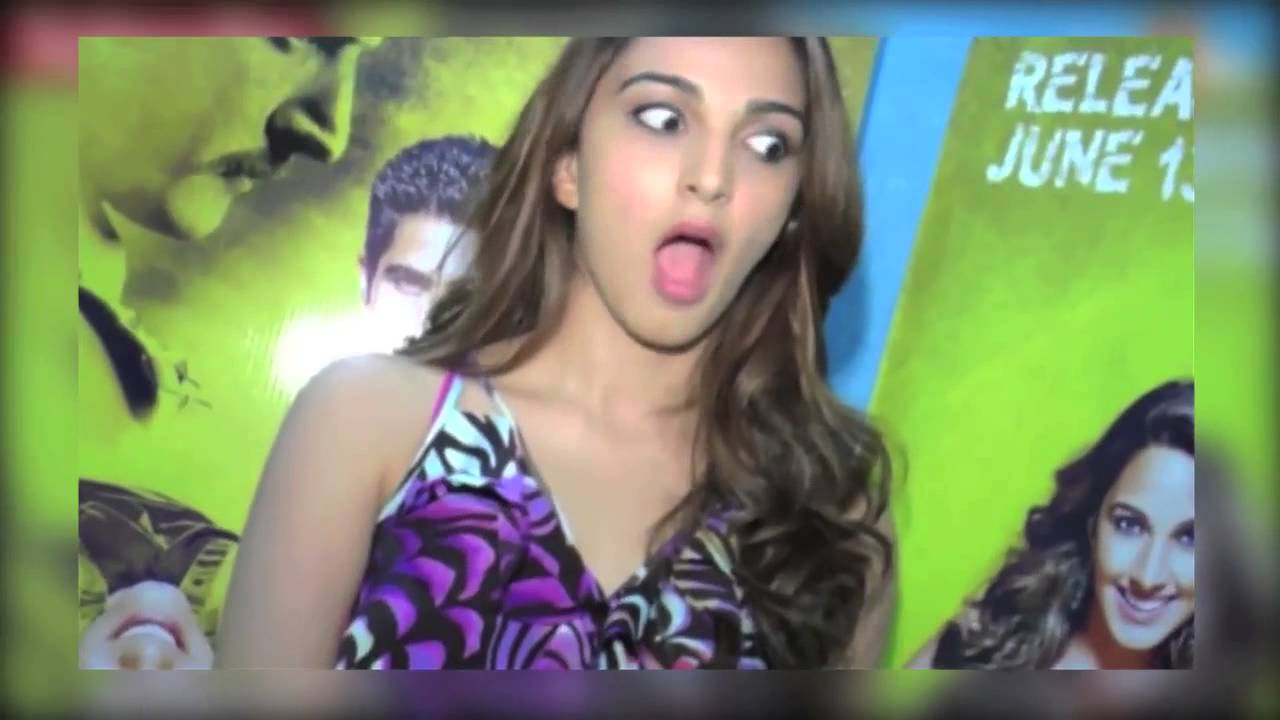 Kiara Advani Exposed Pink Bra Strip salman khan song