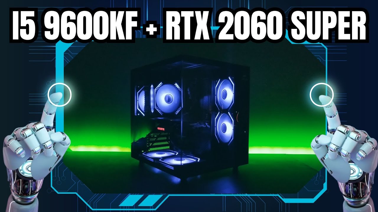 i5 9600kf+RTX 2080Super Сборка бюджетного ПК Build PC low budget ASMR