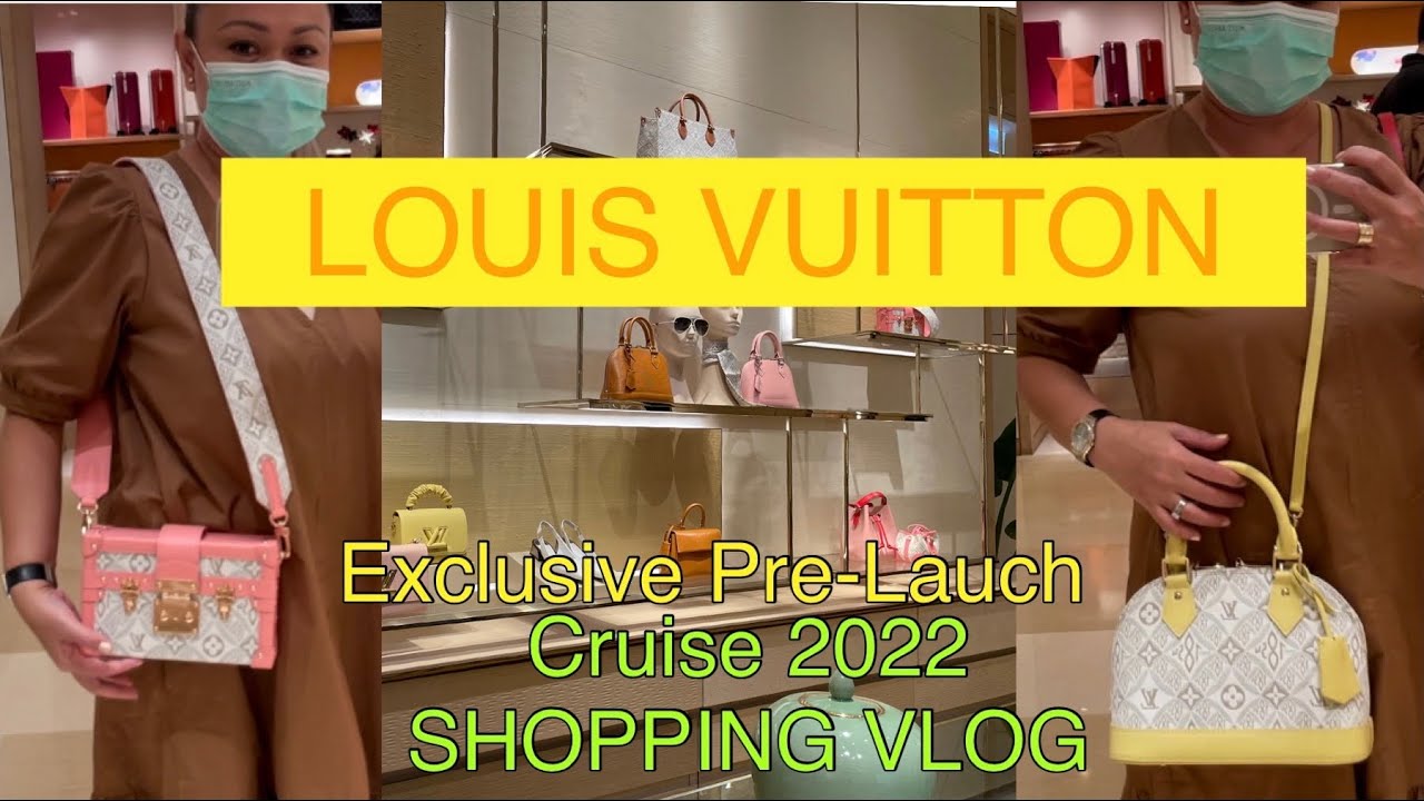 LOUIS VUITTON BUBBLEGRAM Collection Shopping Vlog. On the moon