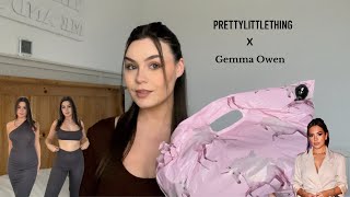 Prettylittlething X Gemma Owen Try On Haul \& Review |elliemolly