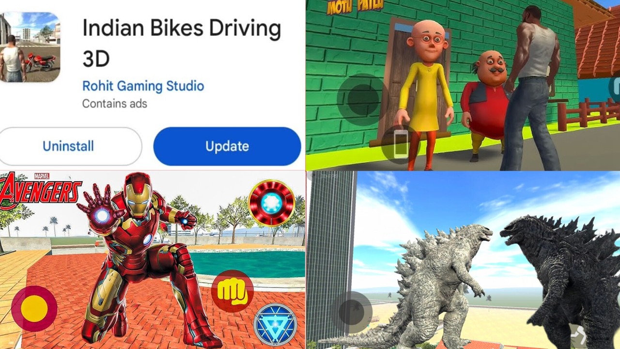 Indian Bikes Driving 3D Game New Live Streem Gameplay | Day 036 #indianbikedriving3d #gaming