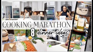 COOK WITH ME MARATHON || COOK WITH ME || FAMILY DINNER IDEAS