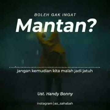 Boleh gak inget sama mantan??