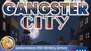 Gangster City — game preview at Spielwarenmesse 2018