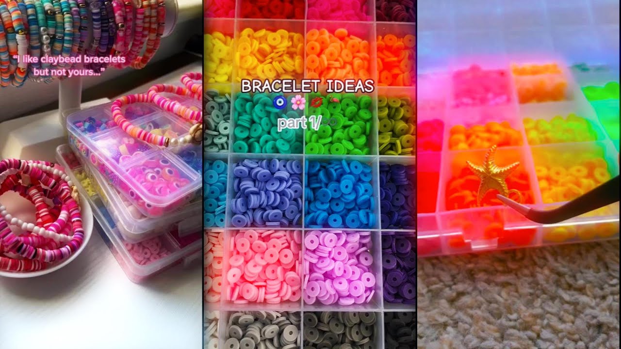 clay bead bracelet bags｜TikTok Search