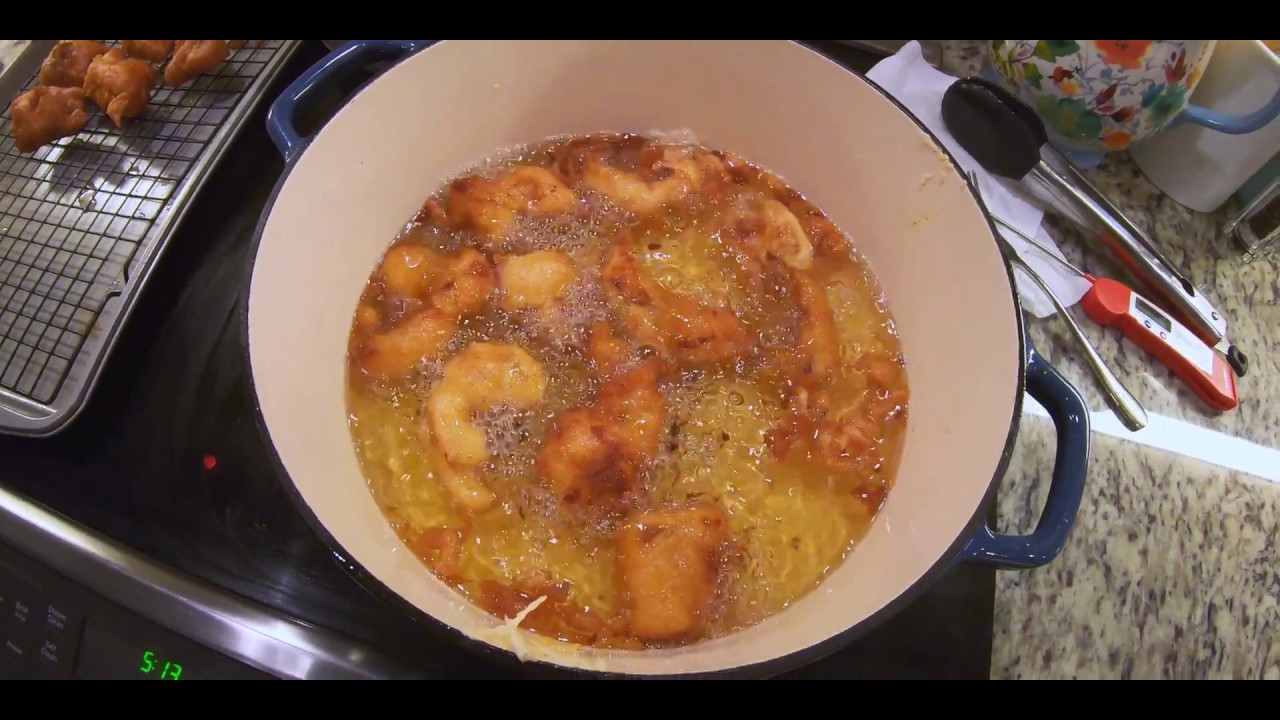 Beer Battered Redfish and Onion Rings Recipe! (CATCH & COOK) YouTube