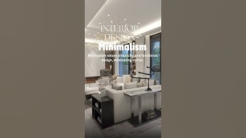 "✨ Discover the Beauty of Minimalist Interior Design: Simplicity, Functionality, and Tranquility! 🏡"