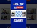 BEST MOMENT- CLOSED PLAYOFFS 👀♟️ | #jeetengeeksaath #indiarising