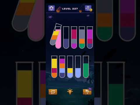 Sort Water Puzzle Level 227 Walkthrough Solution iOS/Android