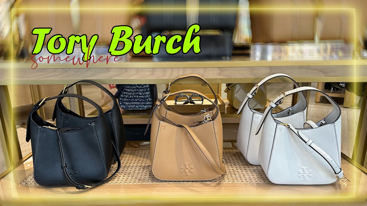 New❤Tory burch outlet THEA SMALL BUCKET BAG 