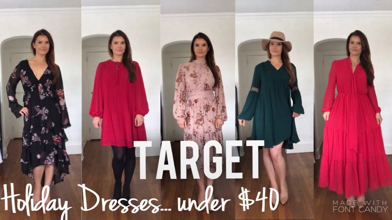 target holiday dresses