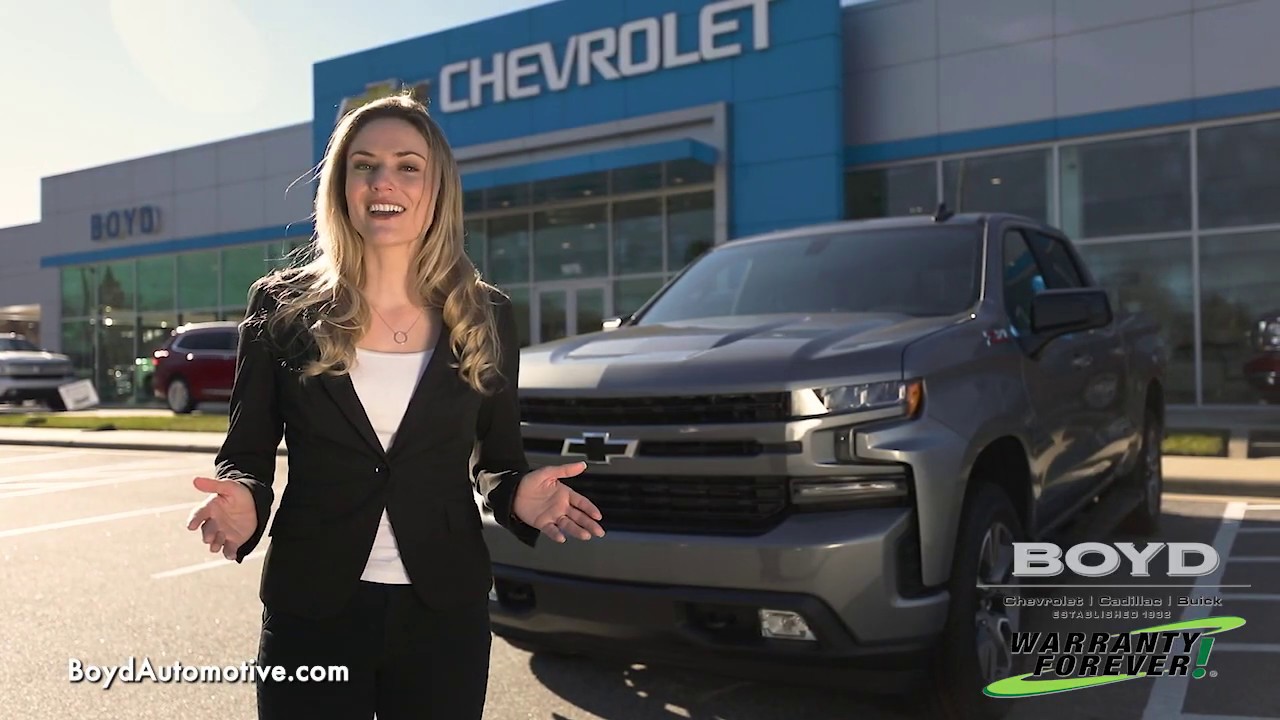 The 2020 Silverado at Boyd Automotive in Hendersonville Home of