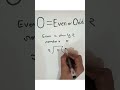 0 Even Hai Ya Odd? Real Answer 🤯 #Shorts. #MathUncle #Zero #EvenNumber #MathConcept #Shorts