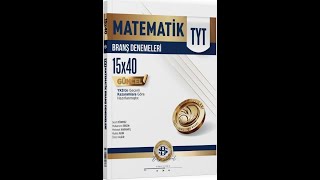Bilgi Sarmal Publications TYT Mathematics 15 x 40 Branch Trials