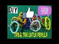 TUTORIAL CARA MEMBUAT GELANG MANIK KRISTAL ELASTIS SENDIRI | DIY ELASTIC BEADED BRACELET (1)