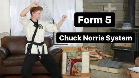 Form 5 “Pyong An Yidan” - Chuck Norris System