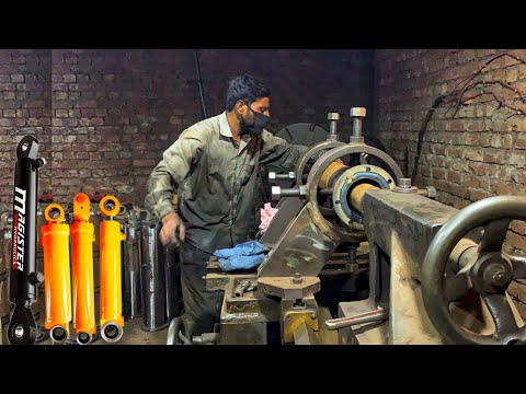 How Hydraulic Jack Are Made || Production Process of Heavy Duty Tractor Trailer Hydraulic