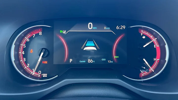 Adaptive Cruise Control on your 2025 Toyota Rav4