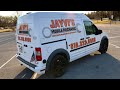 My mobile mechanic set up van 1