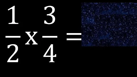 1/2 times 3/4 . multiplication of fractions . 1/2 x 3/4