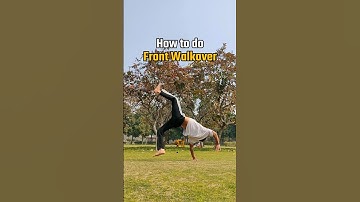 Front Walkover Tutorial #frontflip #acrobatics #shortvideo