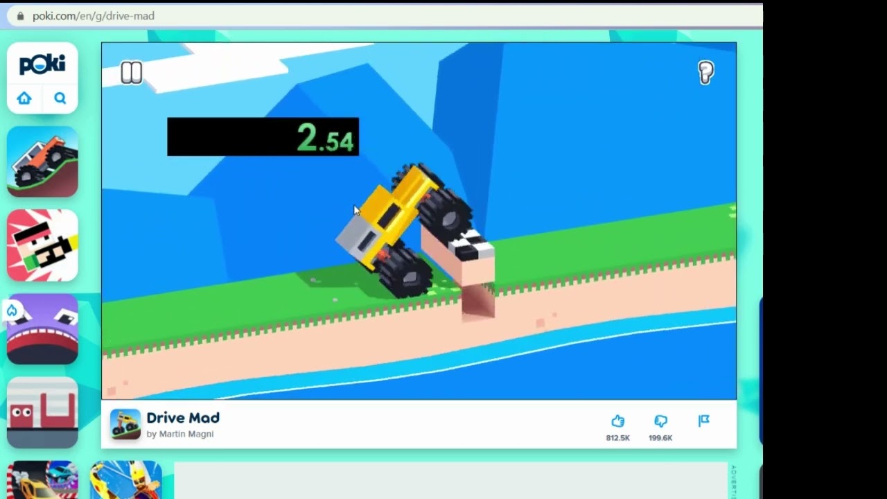 Drive Mad speedrun- Level 98 World record!! 