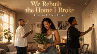 Rihanna Chris Brown - We Rebuilt The Home I Brokelyrics Video