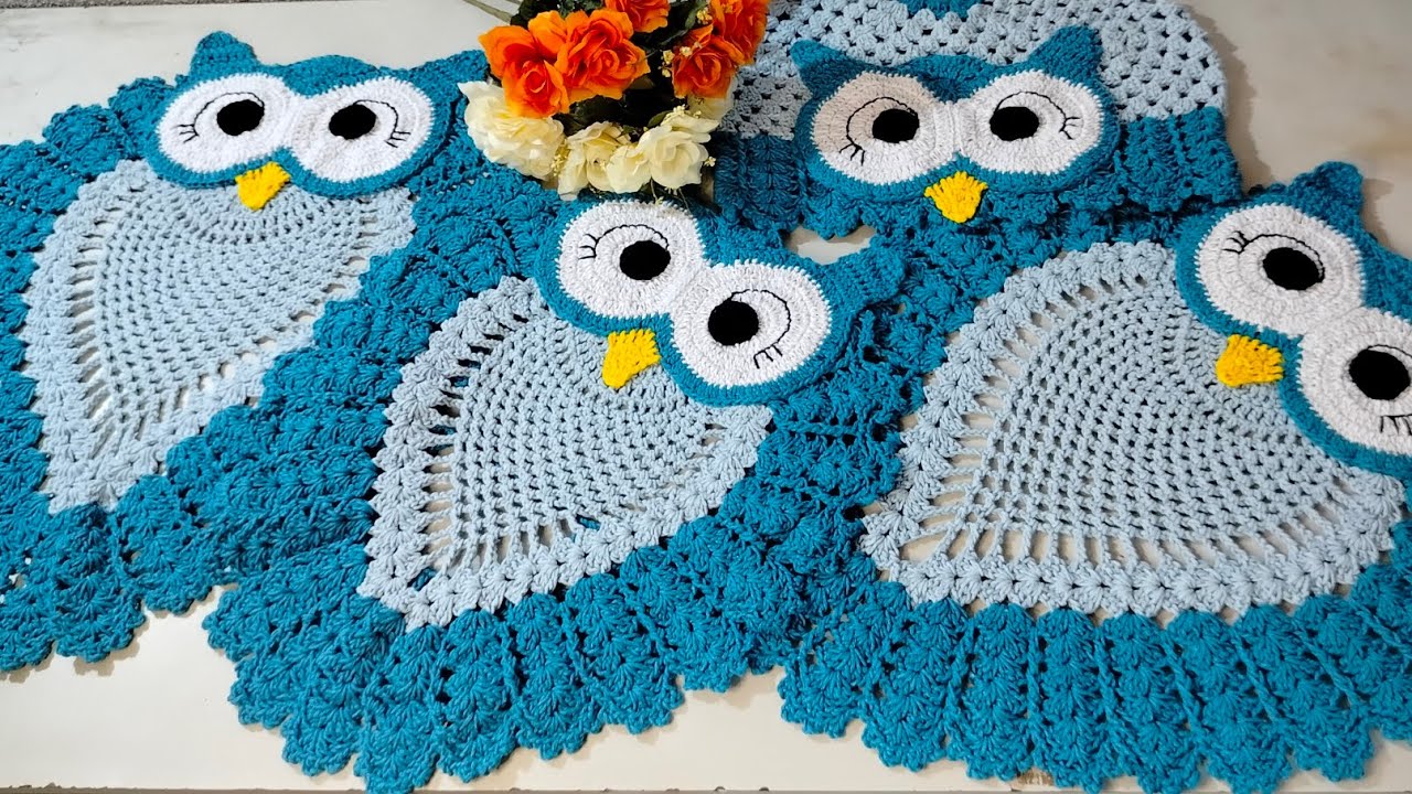 🚨🥰🧶Jogo de banheiro de coruja🦉demorei mais finalizei, 🦸🏾‍♀️rumo aos 500 inscritos 🤗👑