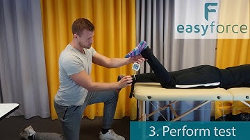 EasyForce Measurement for Hamstring Break Test