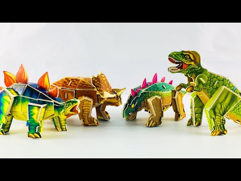 Video Khủng long bạo chúa khủng long gai khủng long ba sừng... - youtube