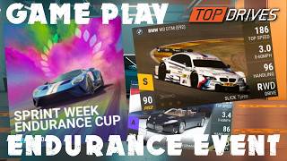 Top Drives Sprint Week Endurance Cup event for BMW M3 legendary prize car