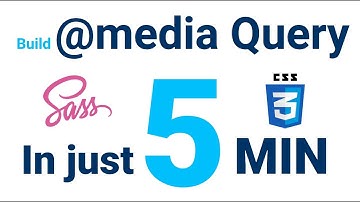 Build @media query SASS mixins in Just 5 MIN | Generate media query for Bootstrap / any project